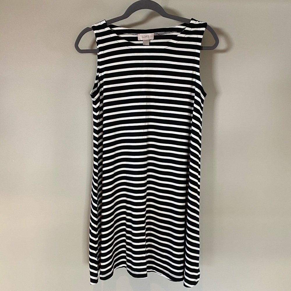 LOFT Striped Dress